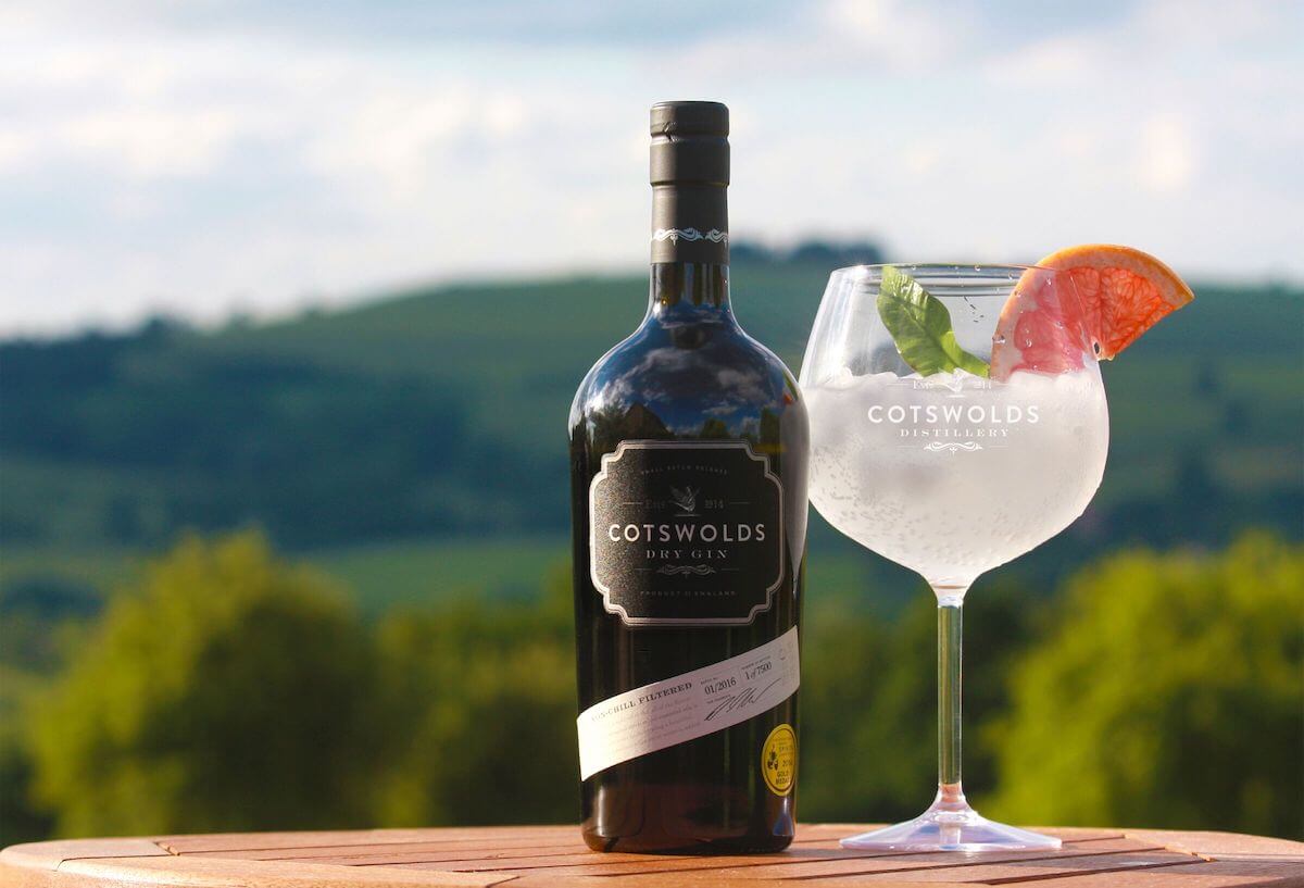 A refreshing gin & tonic from The Cotswolds Distillery in Oxfordshire